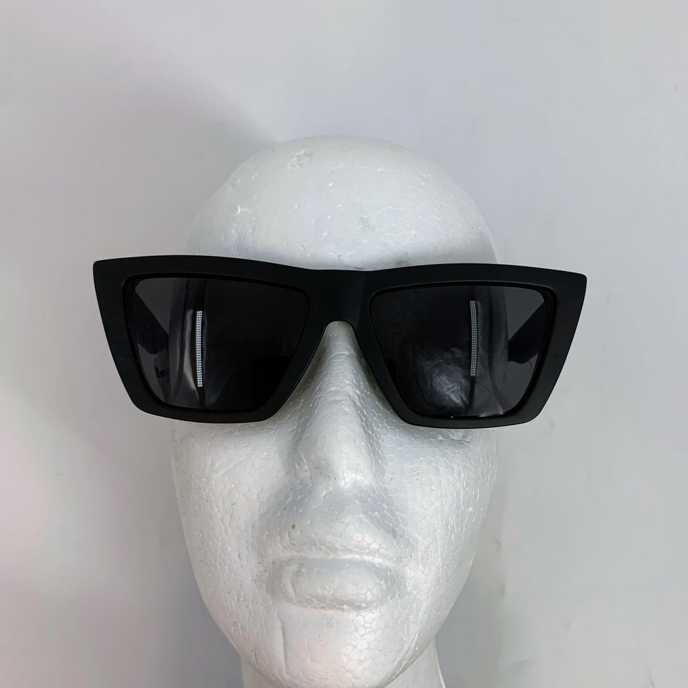 DIFF Eyewear Winona Sunglasses Black Square Oversized Designer Shades